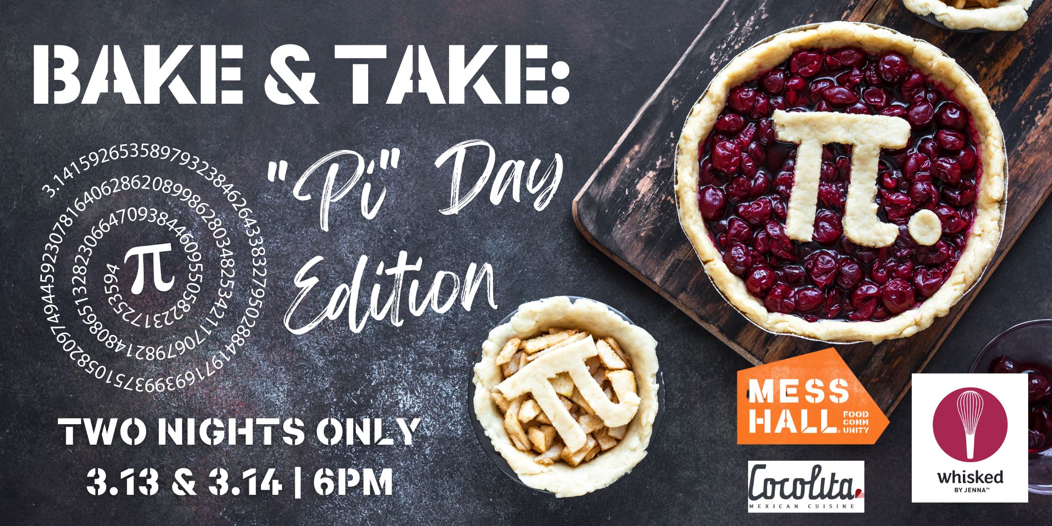 Bake & Take Pi Day!