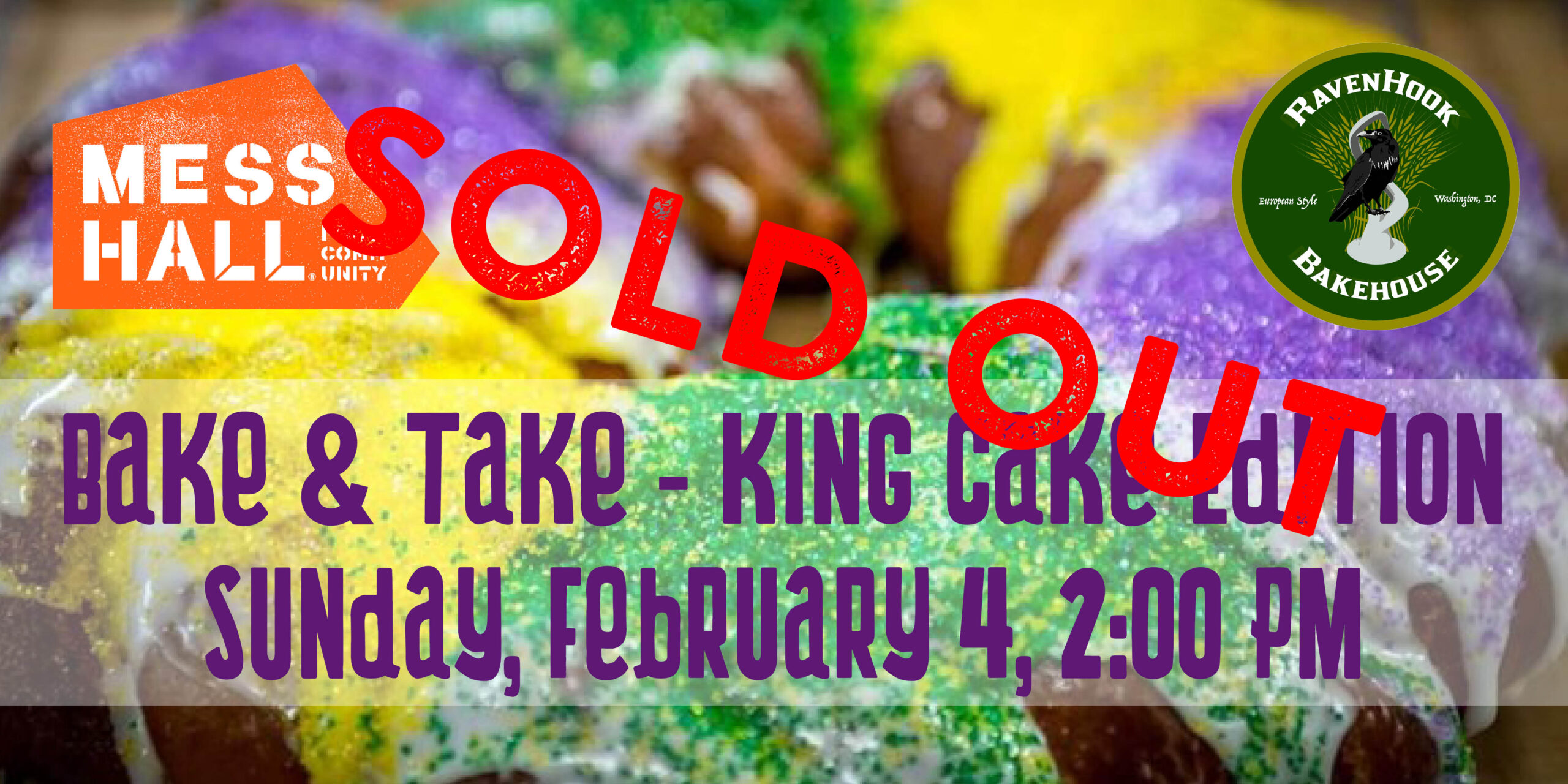 Bake & Take - King Cake Edition!